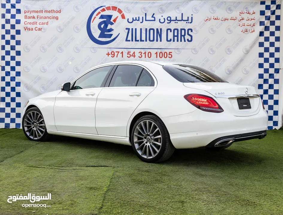 Mercedes-Benz C300 - 2020 - Perfect Condition - 1,666 AED/MONTHLY - 1 YEAR WARRANTY + Unlimited KM*