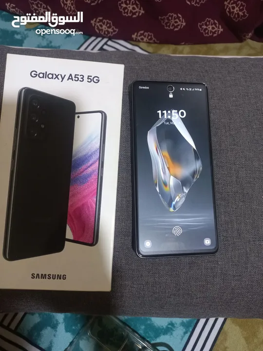 Samsung A53 5g 128 Gb In Best Condition 6 gb ram with case charger and box