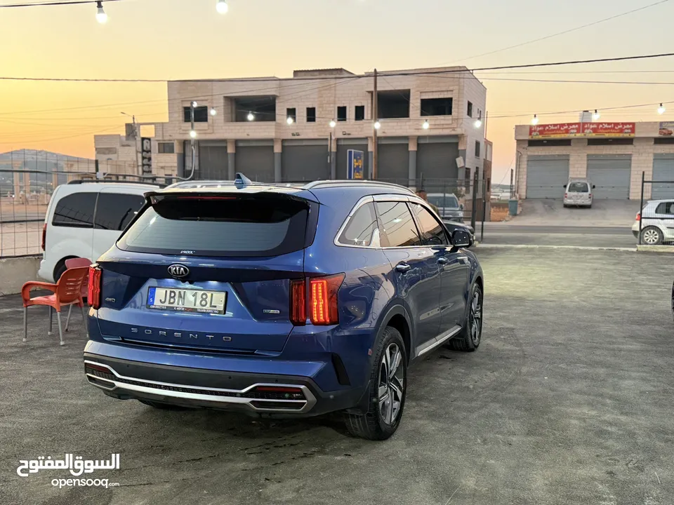 كيا سورينتو 2021 هايبرد 4x4 فل مسكر
