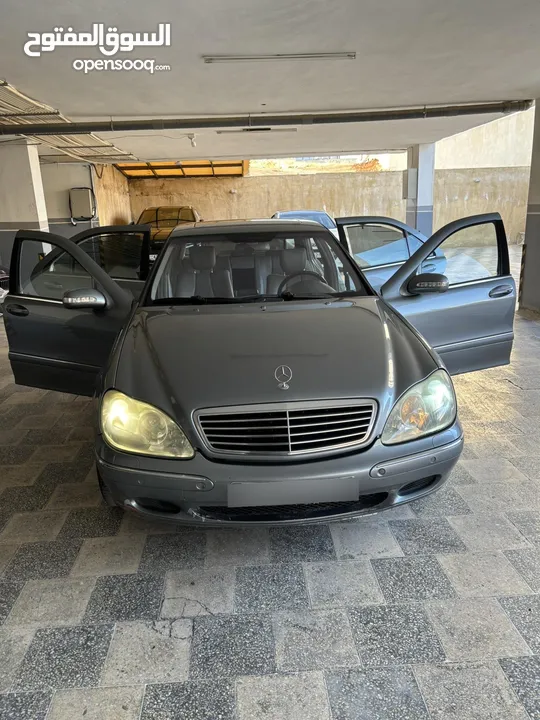 مرسيدس اس 500 موديل 2002 محول بالكامل 2005 للبيع