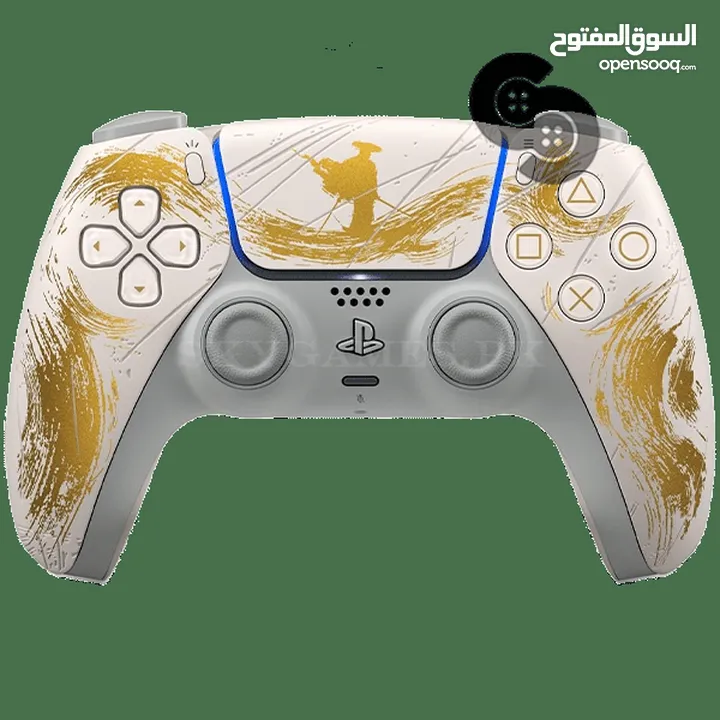 يد بلايستيشن 5 إصدار Ghost of Tsushima النادرة – DualSense Limited Edition