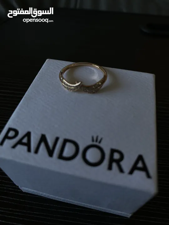 pandora rose gold leaves 100% authentic size 6 LIMITED EDITION 100% original, not available in store