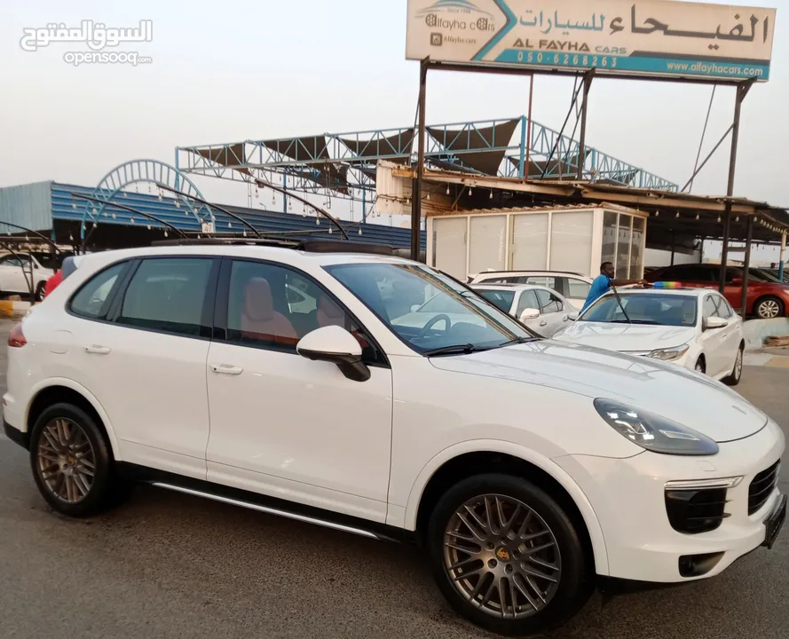 Porsche Cayenne V6 3.6L Full Option Model 2017( Platinum Edition agency status)