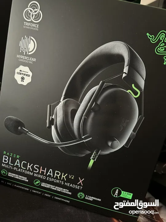 سماعة ريزر headset Razer blackshark v2 x