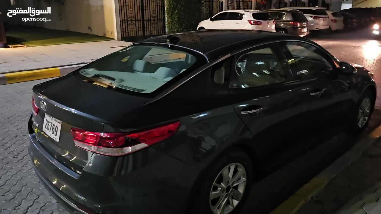 للبيع كيا اوبتما 2017 حالة ممتازة بسعر معقول  For sale Kia optima 2017 perfect condition with reason