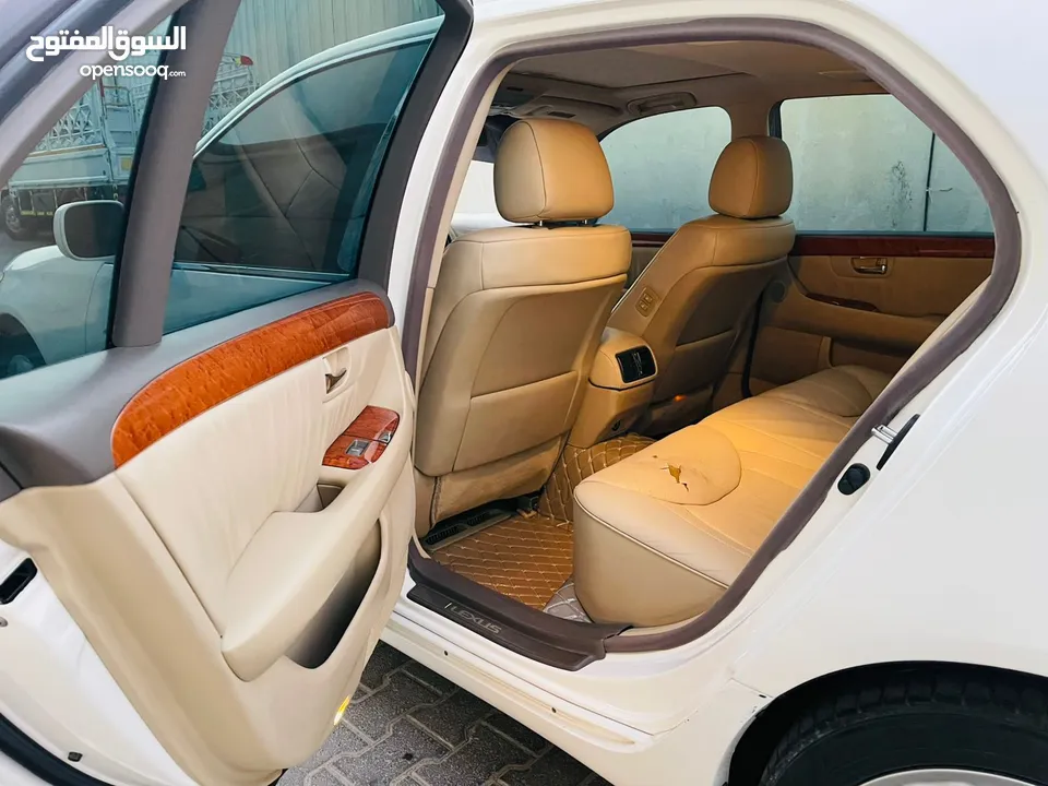 لكزس LS430 وارد موديل 2006 لون أبيض/ بيج 19000 قابل للتفاوض