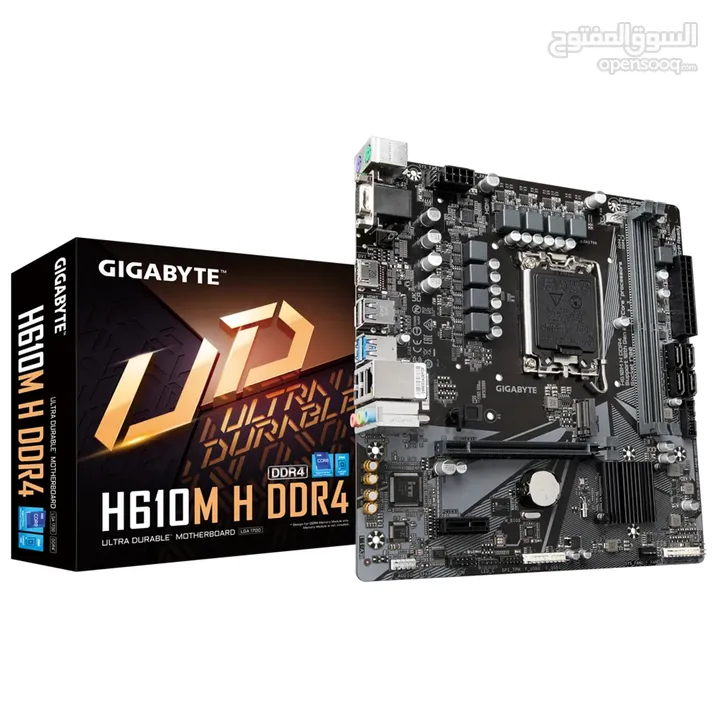 Gigabyte H610M H DDR4 (rev.1.3) Motherboard  H610M H  i3-12100