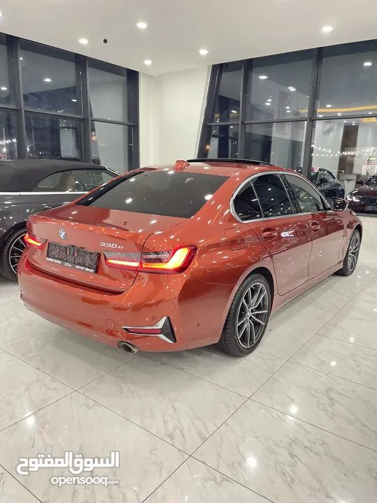 BMW 330e //luxury line //سعر مميز اضافات ما بعد الفل يد صفر