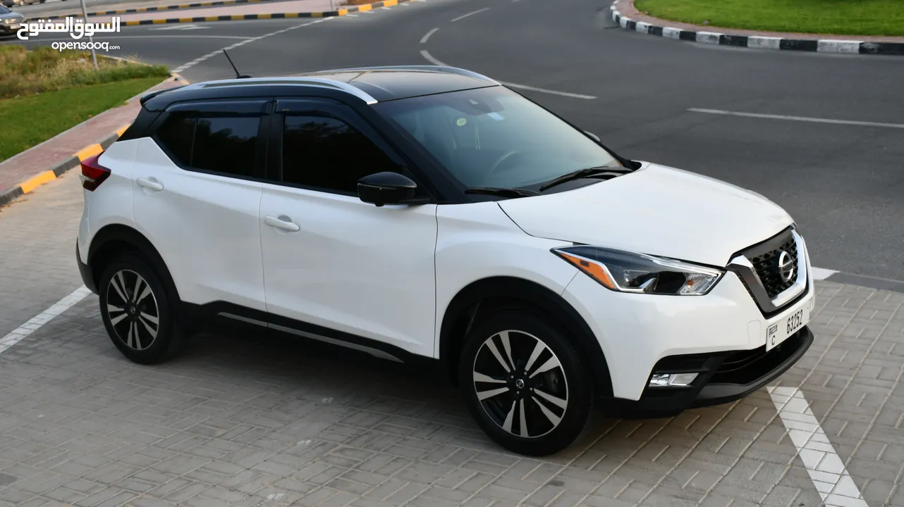 Nissan -Kicks - 2020 - White - Mini SUV - Engine Capacity 1.6 L