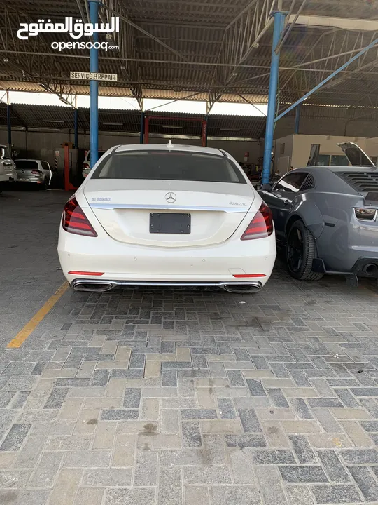 Mercedes s560 bumper front and back