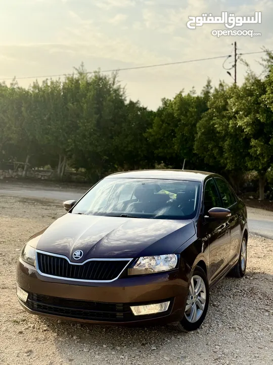 سكودا رابيد 2017 اصل برايفت ماتور 1400 تيربو بنزين جير اتومات سعررر ممتاز