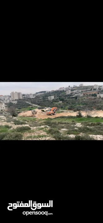 قطعة ارض 513م مرتفعة مطلة طريق ريف