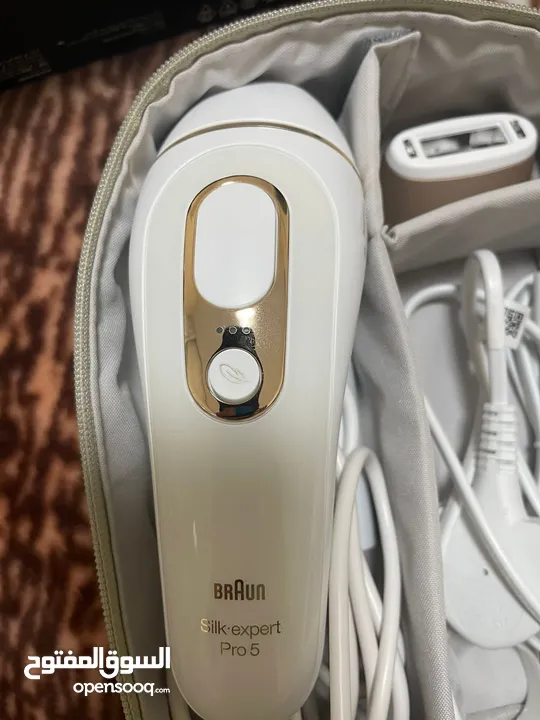 Braun laser hair removal device