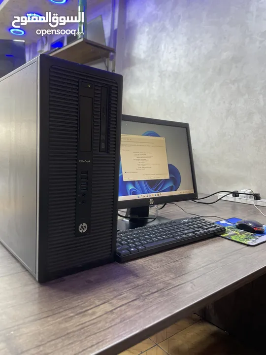 PC HP Core i7 جيل رابع  مع شاشة كامل مكمل قوي و عملي أمريكي اصلي
