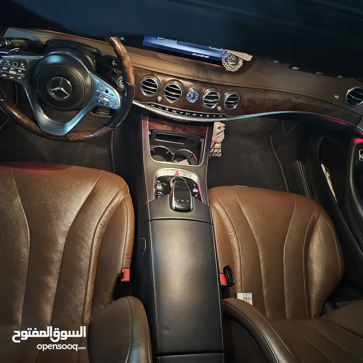 مرسيدس S 320 AMG فل كامل الاضافات موديل 2019 نظيفه جدا واعلى مواصفات