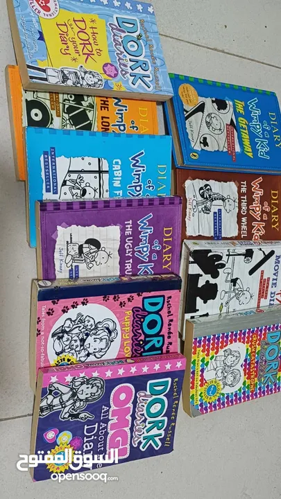 Wimpy kid  and Dork diaries