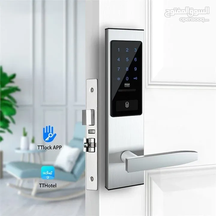 smart lock door - نظام قفل الباب الذكي للابواب مع الانظمة العبقرية للشركات والمكاتب والبنوك والمنازل
