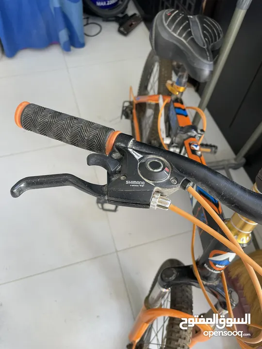 Bicycle for kids foldable shimano brake in good condition 20 rials