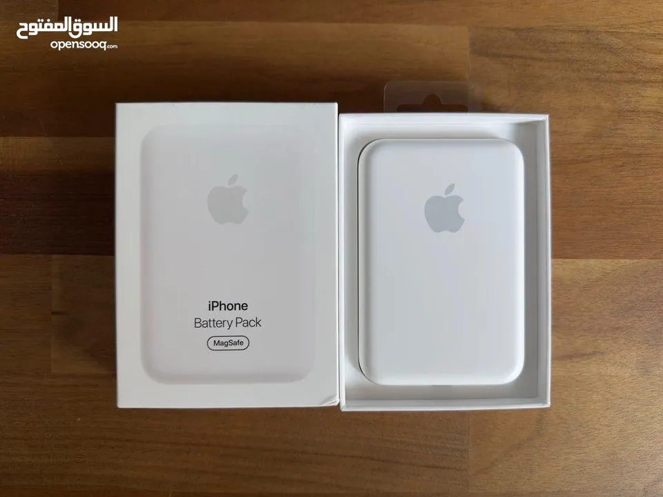 أقوى عرض على باور بانك MagSafe الأصلي!  مع لوغو آيفون  وشحن لاسلكي مضمون!5000mAh قوة وثب