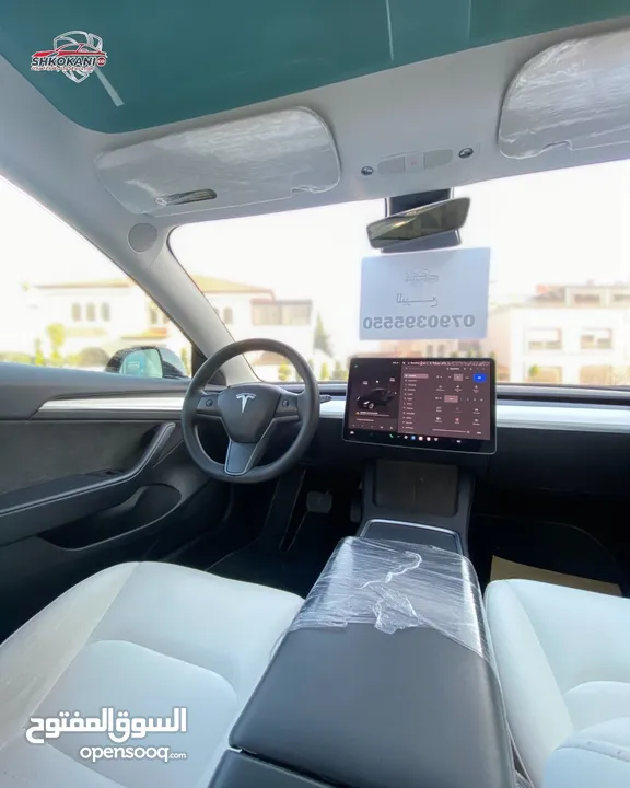 تيسلا مودل 3 موديل 2022 Tesla model 3 Dual motor Long Range 2022  ممشى 40 الف كم