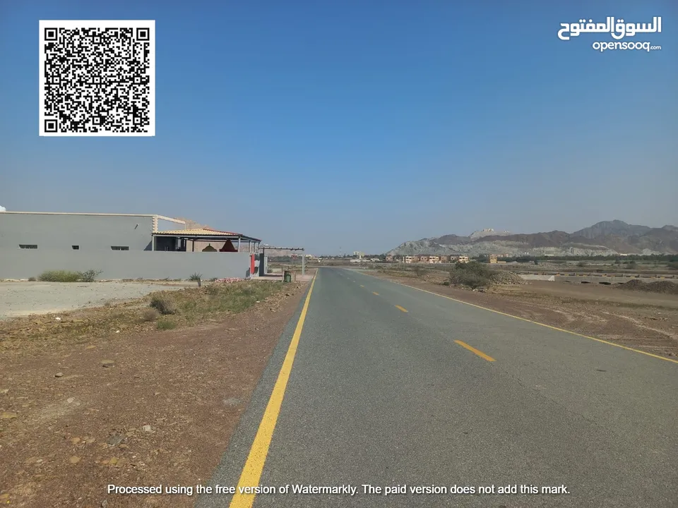 ارض للبيع بمصفوت سكنى زاوية شارعين