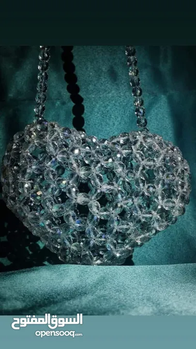 شنته شغل يدوي كرستال