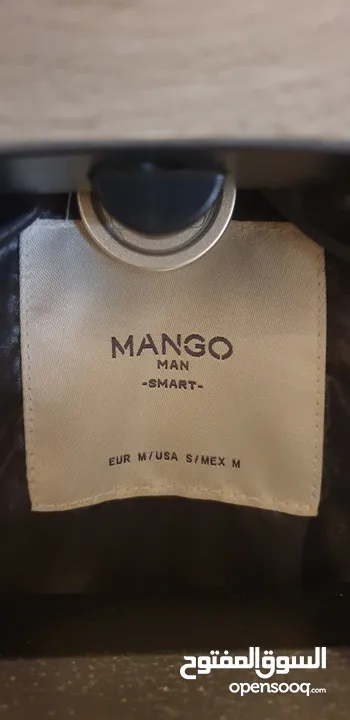 جاكيت رجالي مانجو قياس m مستعمل للبيع mango men jacket