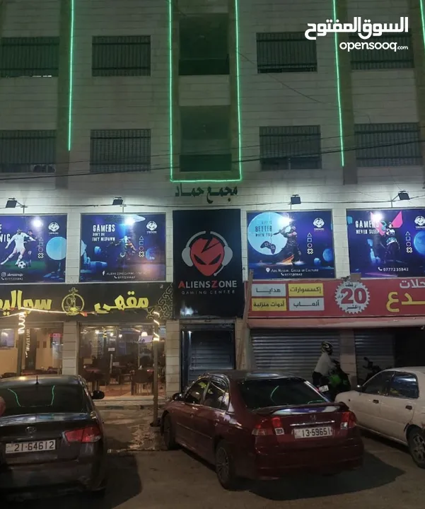 محل تجاري للألعاب الإلكترونية و الترفيهية للبيع
