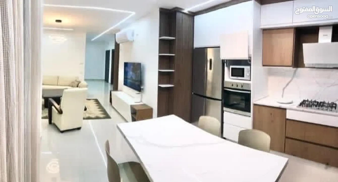 شقة مفروشة سوبر ديلوكس للإيجار – عين مصباح سكن فاخر مع جميع المرافق والخدمات في موقع مميز
