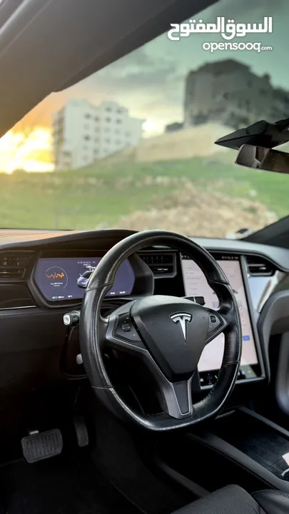 TESLA MODEL X 75D 2018  (تيسلا اكس كرت داخل الوكالة)