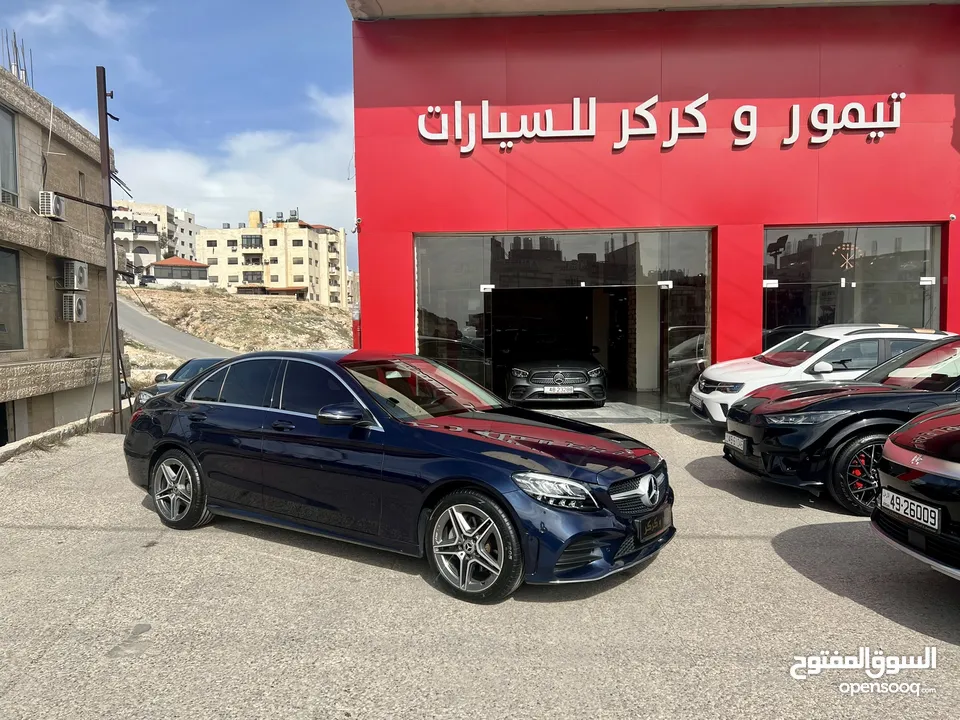 مرسيدس C200 AMG كحلي كت 2020 وارد المانيا