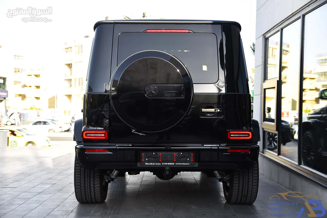 مرسيدس جي كلاس G63 AMG نايت بكج  2025 Mercedes-AMG G63 4MATIC Night Package