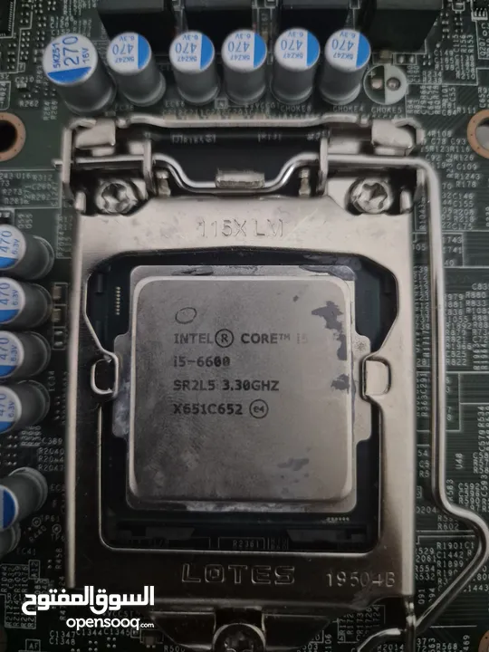 CPU Core I5 Gen 6