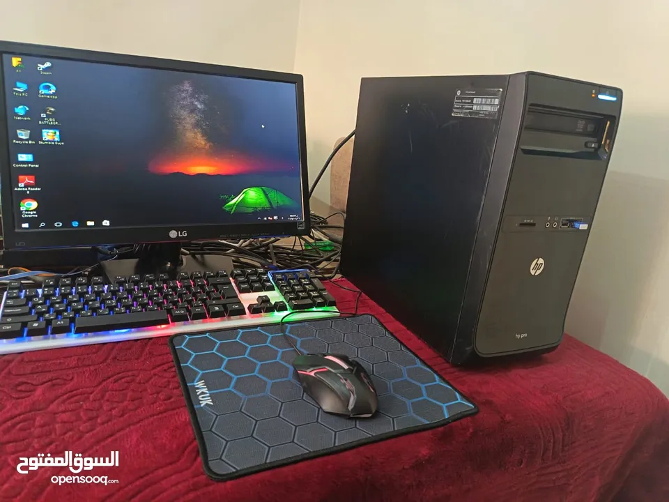 Core i3 Ram6G SSD 256G كمبيوتر العاب