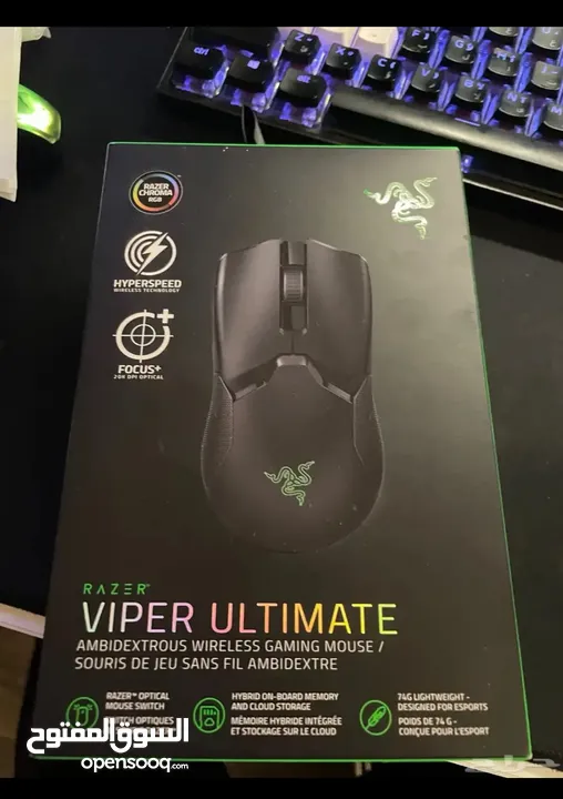 mouse razer viper ultimate ماوس رايزر