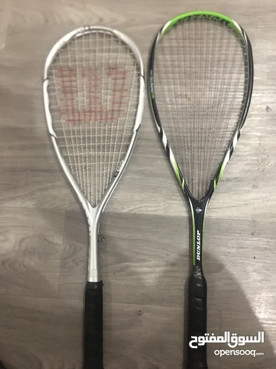 DUNLOP Squash rackets for sale
