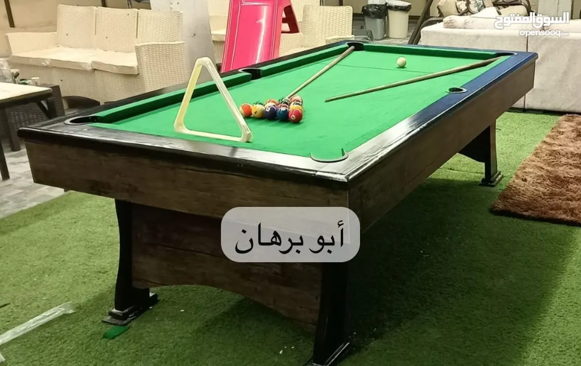 طاولات بلياردو جديدة و مستعملة بأحدث المواصفات عرض خاص ولمدة محدودة