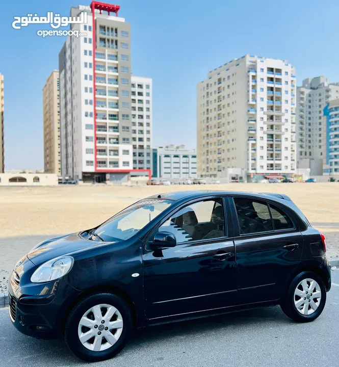 A Very Clean And Beautiful NISSAN MICRA 2015 GCC With Push Start And 2 Keys