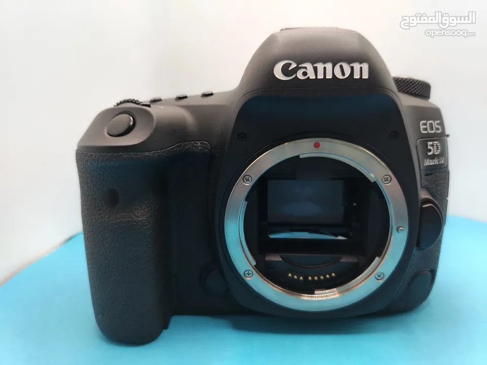 كاميرات كانون وعدسات 5D Mark IV, 6D Mark II, RP, 250D, 200D  شترات أقل من 1k وبطاريات إضافية