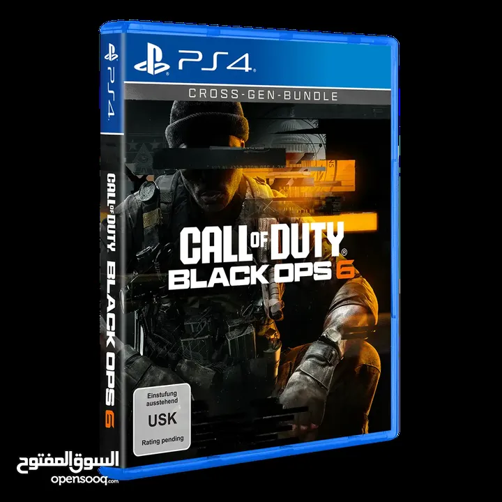 سي دي لعبة بلاك اوبس 6 للبلايستيشن 4 و 5 لغة عربي COD BLACK OPS 6 CROSS GEN
