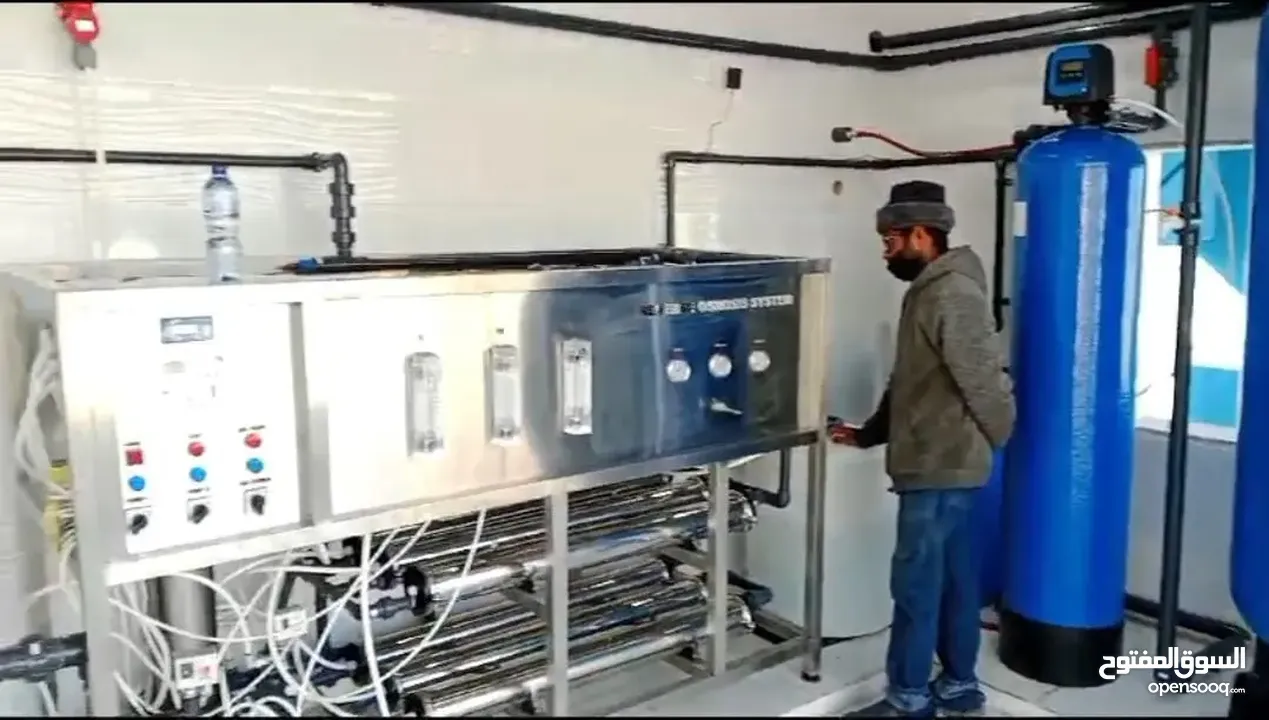 بلوتوا لتركيب محطه تنقيه المياه ومصنع كاسات الماء تعبئة وتغليف والعمل بكل انحاء المملكه