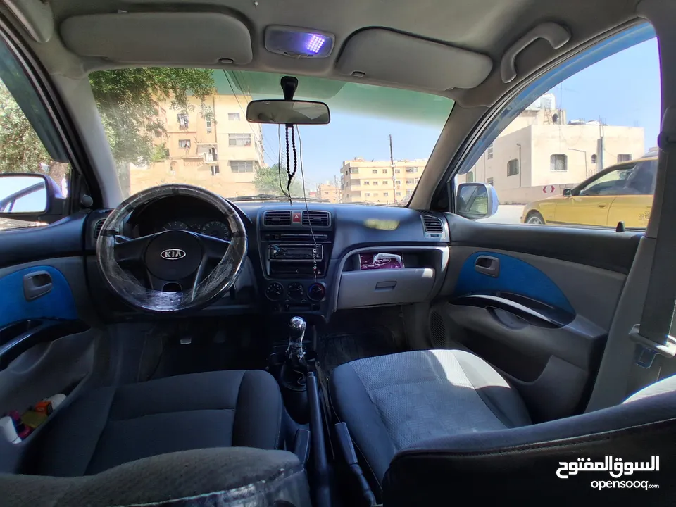 كيا بيكانتو فئة LX لون ازرق قصة الدب هاتش باق المميزه