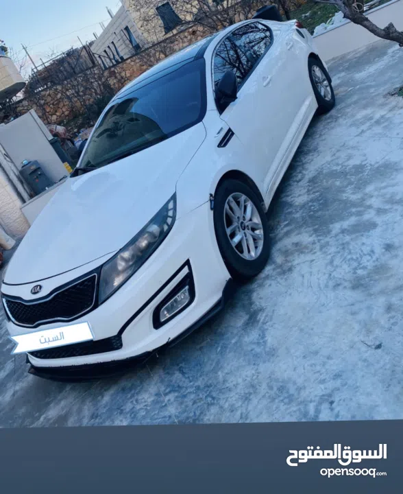 كيا ابتما 2015 ابيض فل اضافات