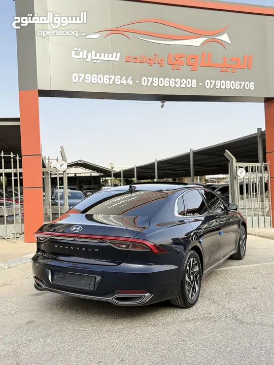 هونداي جرانديور ( ازيرا ) 2021 هايبرد فل اضافات اعلى صنف بريميوم بلس برستيج وارد كوريا فحص كامل