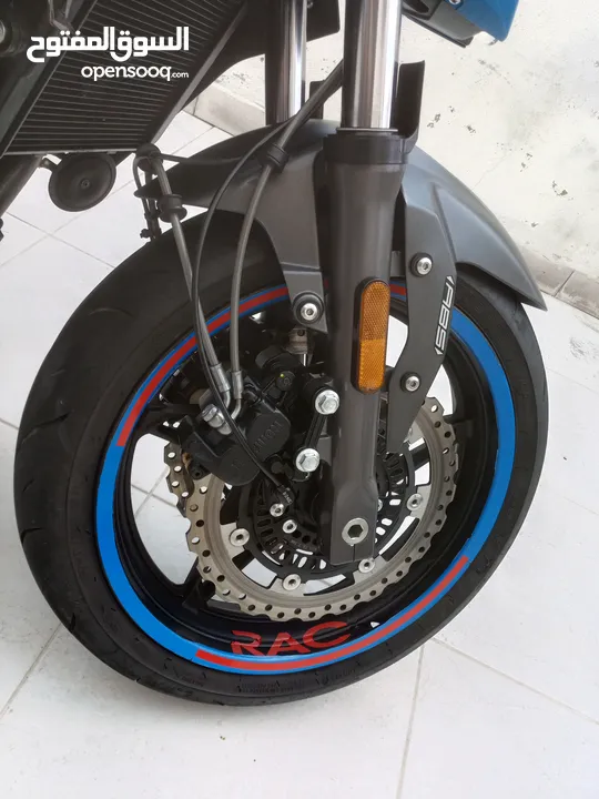 دراجه سي اف موتو  NK650cc بحالة الجديدة استعمال خفيف جدا موديل 2021