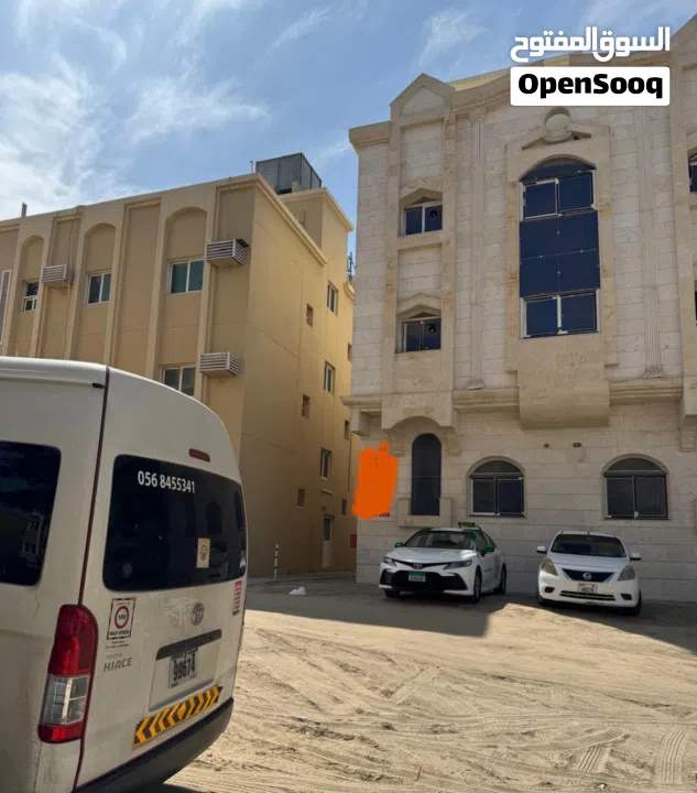 مواطن وخليجي فقط للبيع  بنايه ارضي واثنين 3 سنوات  في المصلي الشارقه 2500 قدم جديده