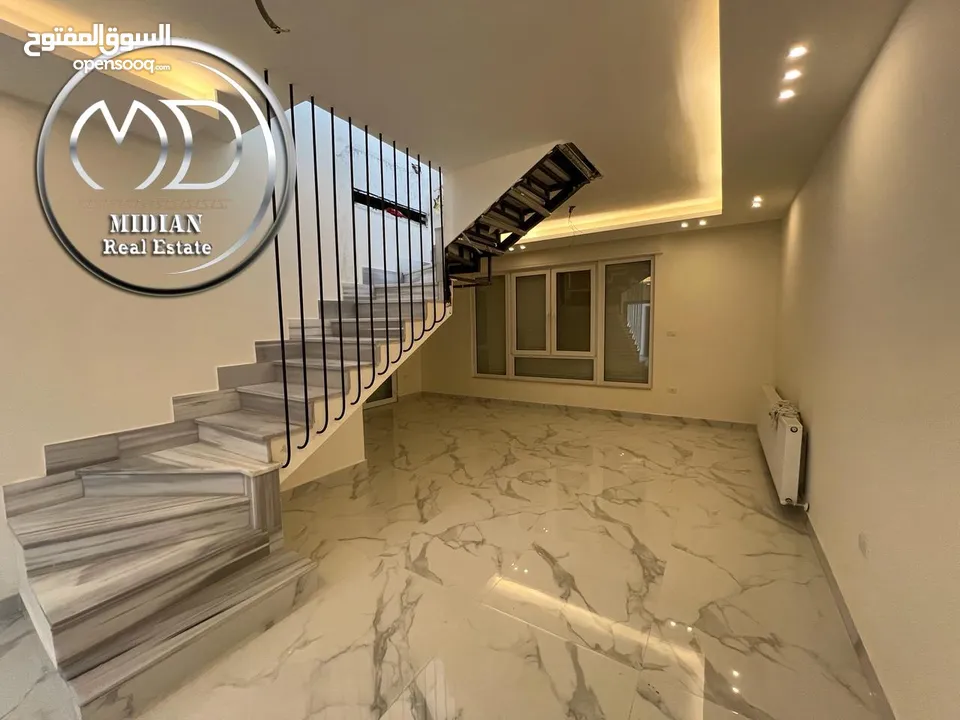 شقق للبيع طوابق أرضي و مكررة و أخير مع روف خلدا مساحات من 120م & 220م جديدة لم تسكن بأسعار مميزة