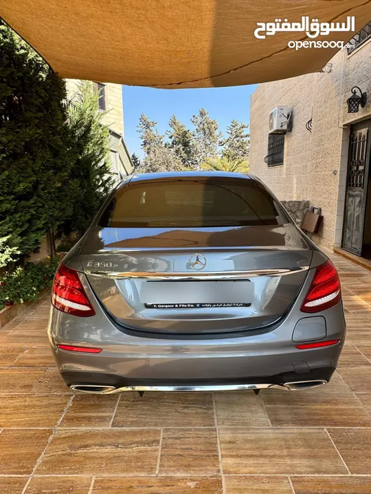 Mercedes E350e 2018 وارد الشركة غرغور و صيانة داخل الشركة