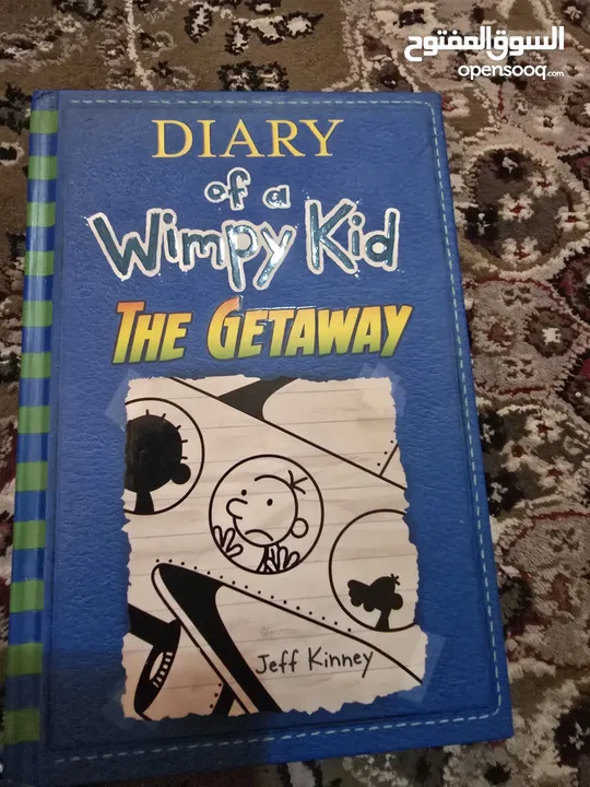 سلسلة كتب  DIARY of a Wimpy Kid (مذاكرات طالب ) اللغة الانجليزية