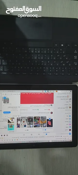 لابتوب تابليت سيرفيس جو Surface Go بحاجة لشاشة (شاشته مكسورة)
